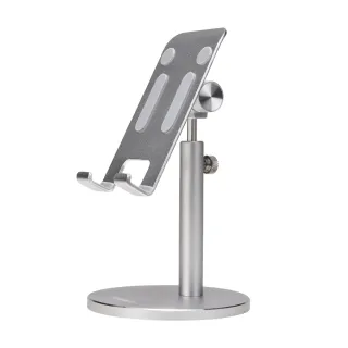 【Jokitech】鋁合金桌上型手機平板可調角度伸縮升降支架適用於4-10吋手機/平板(JK-L1 5色任選)