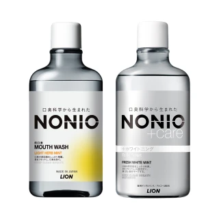 【LION 獅王】買1送1 NONIO終結口氣漱口水(600ml)