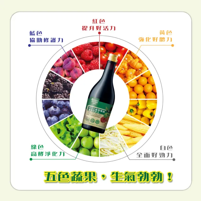 【大漢酵素】V52蔬果植物醱酵液60ml/瓶-低鈉低鉀 52種蔬果精華 酵素 順暢 全素