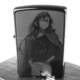 【Zippo】日系-EVA新世紀福音戰士-RADIO EVA 10週年-真希波·真理圖案雷射雕刻