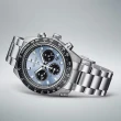【SEIKO 精工】PROSPEX系列太陽能計時腕錶41.4㎜冰藍色熊貓款 SK004(SSC935P1/V192-0AH0U)