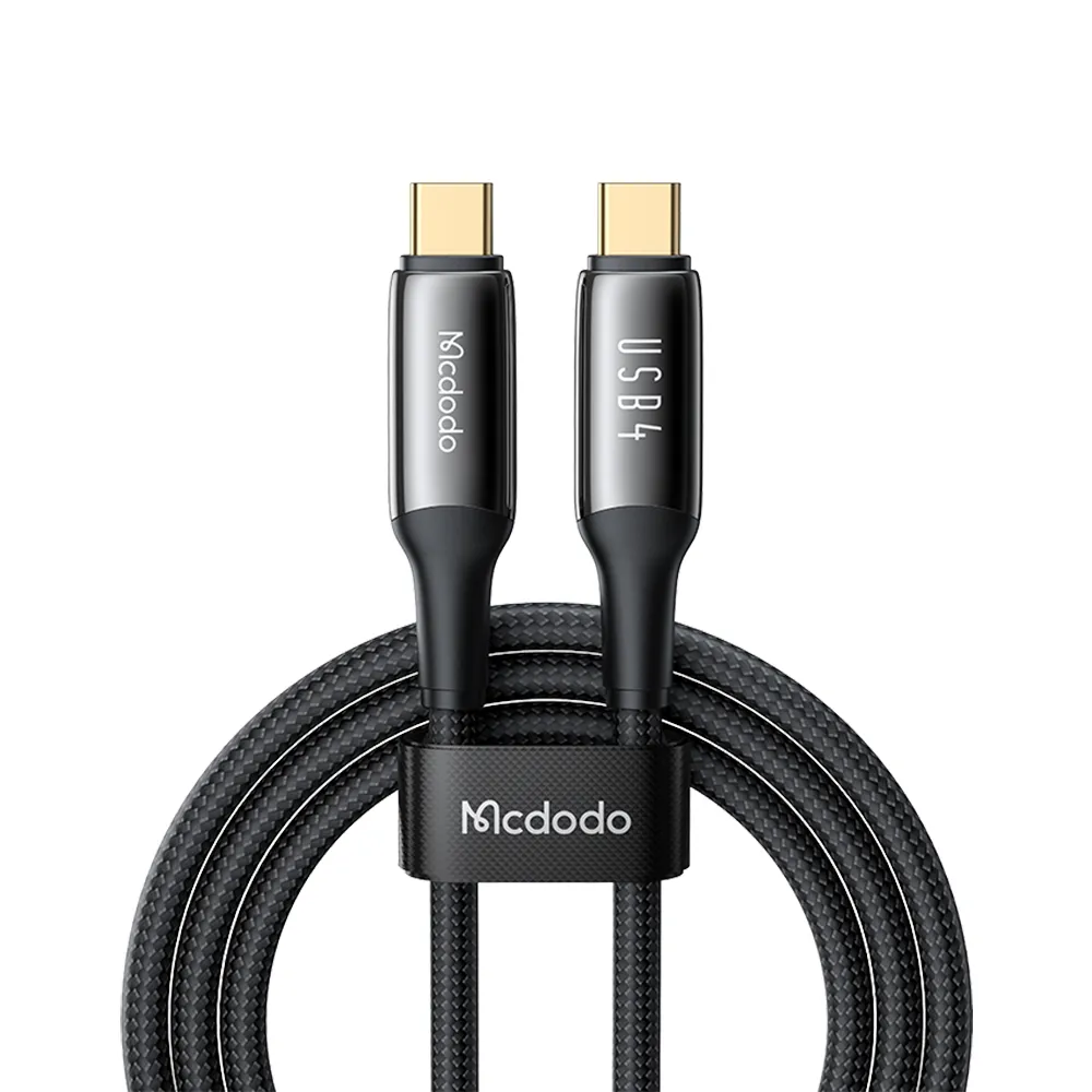 【Mcdodo】麥多多 Type-C to Type-C PD快充 120cm充電線(支援8K投影/USB4.0/CA-299)