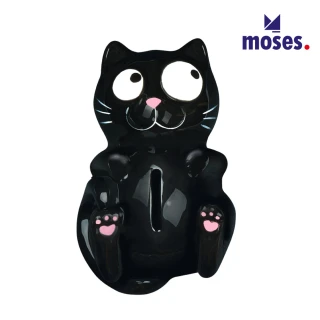 【Moses】黑貓艾德-發財存錢筒