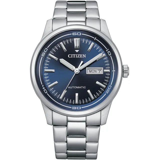 【CITIZEN 星辰】Mechanical 限量 Day-Date 紳士機械錶-42mm(NH8400-87L)