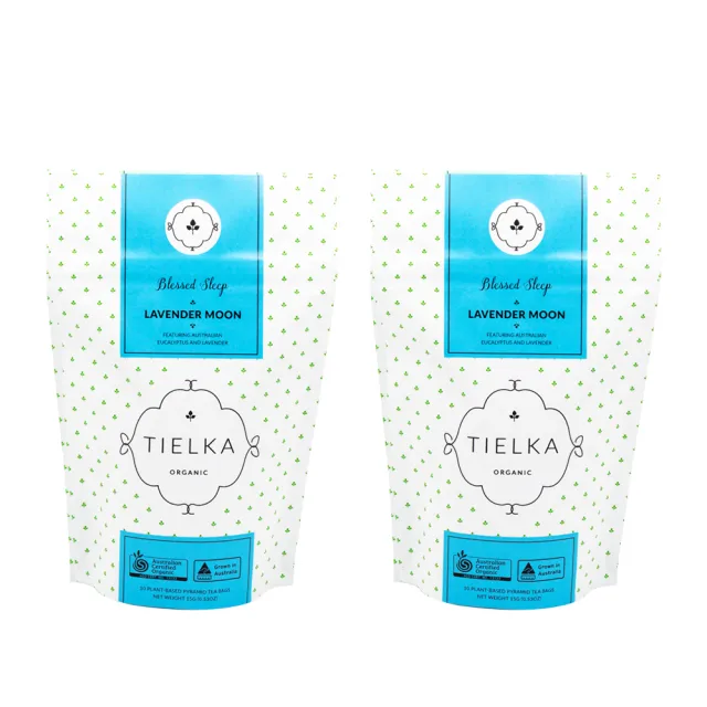【PALIER】Tielka澳洲有機袋裝茶包5-15g x2袋(玫蜜.薄荷.玫瑰檸檬.檸檬薑.薰衣草)