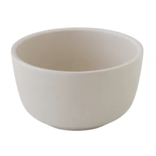 【Just Home】霧感系陶瓷4.5吋飯碗 象牙白(碗 瓷碗 中式碗 餐碗 可微波)