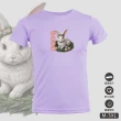 【台製良品】吸排短袖原創T恤 兔子 RABBIT 潮流 街頭 創意 R17(加大尺碼 男女適穿 M-5L)