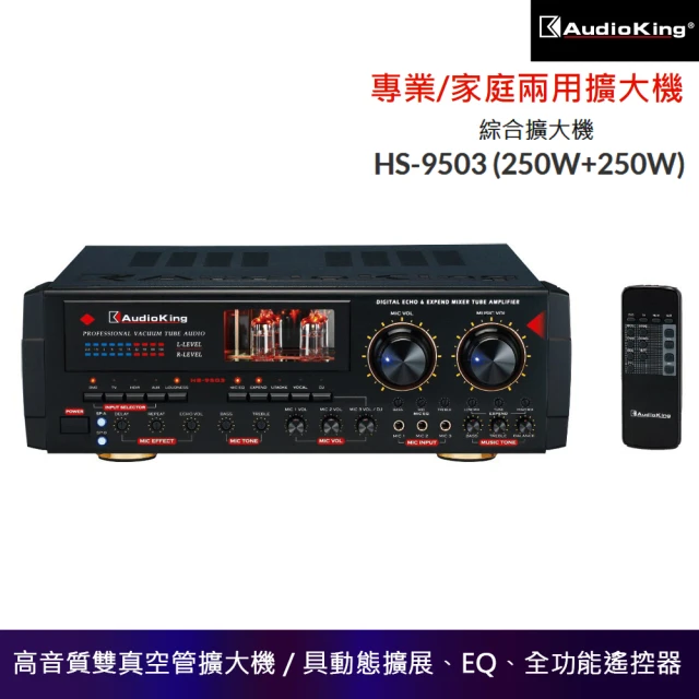 AudioKing HS-9503 綜合擴大機(專業/家庭兩用擴大機)