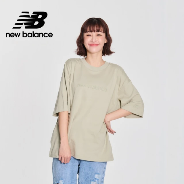 NEW BALANCE NB 寬鬆短袖上衣_女性_綠色_WT41555OVN(美版 版型偏大)