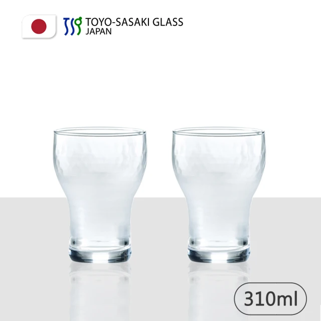 TOYO SASAKI 啤酒發泡杯310ml/二入(日本高質量玻璃代表)
