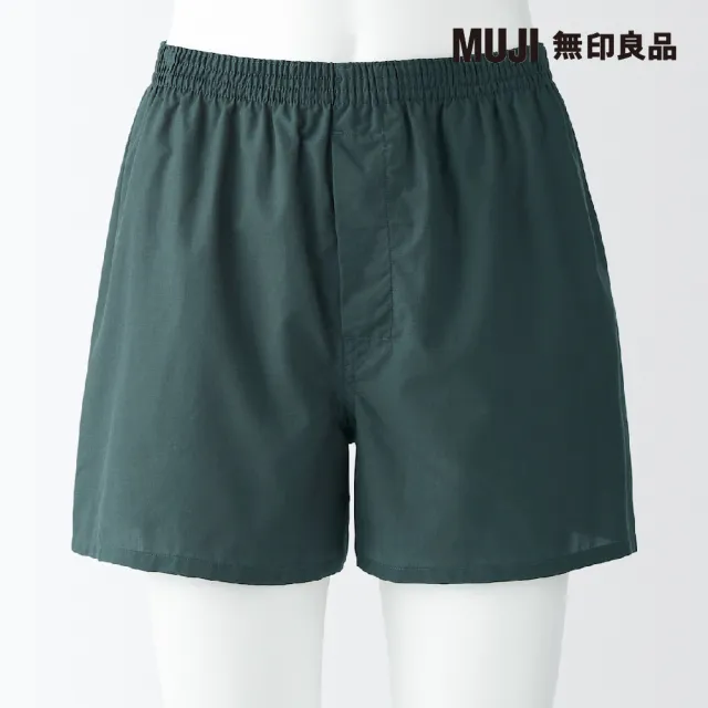 【MUJI 無印良品】男柔滑前開平口褲(共5色)