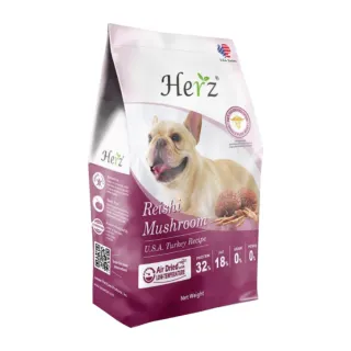 【Herz 赫緻】即期品-低溫烘焙滋補糧（無榖赤靈芝火雞肉&雞肉）6磅/2724g(效期:2024/10)