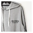 【Tommy Hilfiger】Tommy Hilfiger 簡約休閒棉質 印刷LOGO 薄款長袖帽T 運動衫(美國進口平行輸入)