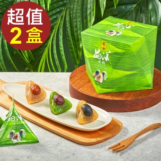 【CHAOBY 超比食品】甜點夢工廠-晶漾冰粽6入禮盒X2盒(60g/入)