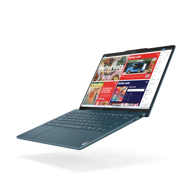 【Lenovo】14吋Ultra 5輕薄AI筆電(Yoga 7 2-in-1 83DJ002LTW/Ultra 5 125H/16G/1TB SSD/W11/綠)