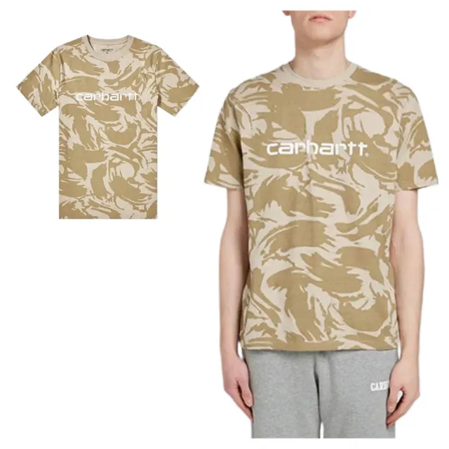 【carhartt】Carhartt wip 純棉 基本款字母logo 圓領 短袖T恤 多色可選(美國進口平行輸入)