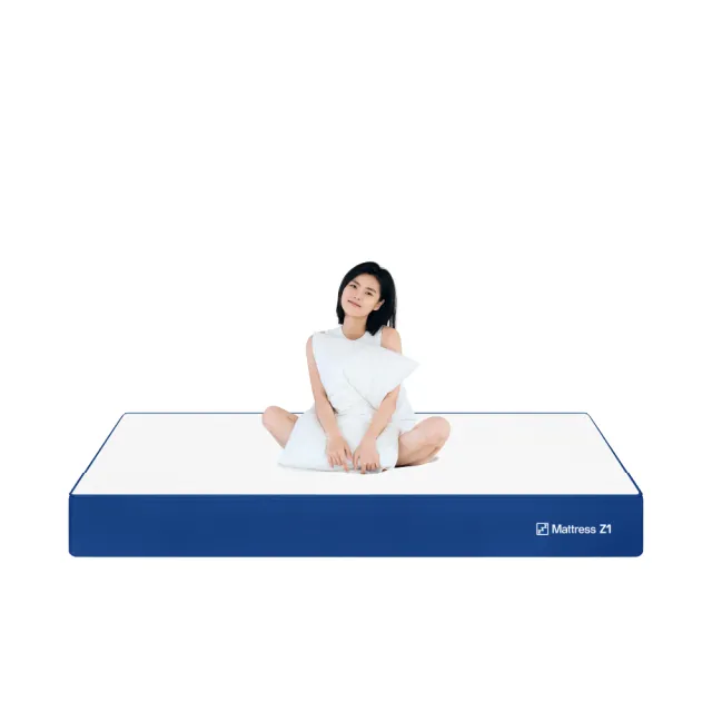 【hoi! 好好生活】藍盒子記憶棉三段式獨立筒床墊 Z1-台規雙人加大6尺 180*190
