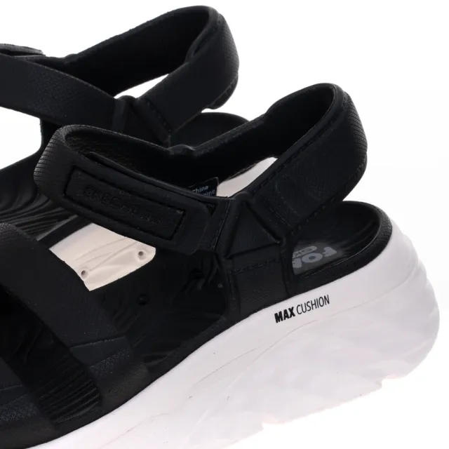 【SKECHERS】女鞋 健走系列涼拖鞋 MAX CUSHIONING FOAMIES(111126BKW)
