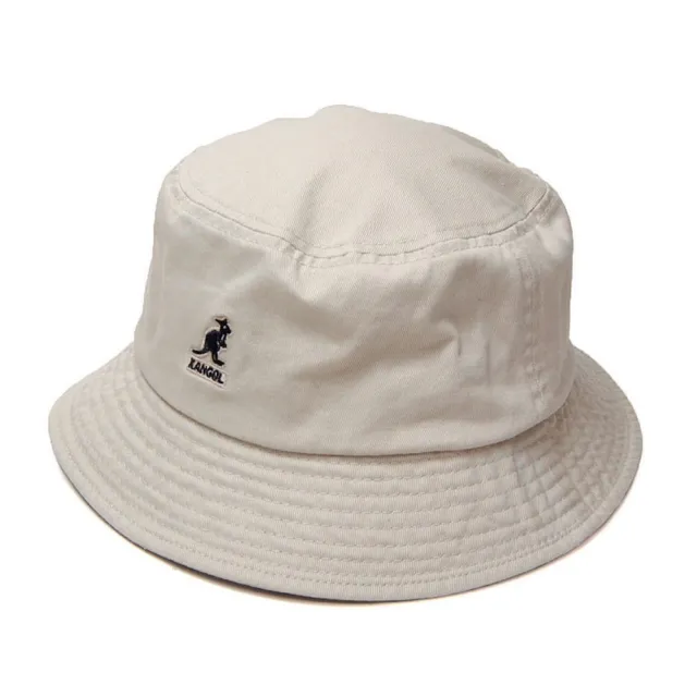 【KANGOL】WASHED BUCKET 漁夫帽 帽子 兩色可選(美國進口平行輸入)