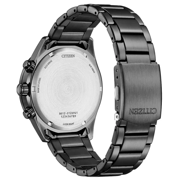 【CITIZEN 星辰】Chronograph 光動能計時腕錶 43mm 新年禮物 交換禮物(CA0775-79E)