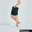 【GFoneone】男戶外防潑立體袋短褲-黑(男短褲)