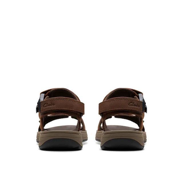 【Clarks】男鞋 Saltway Trail 磁釦搭釦與魔鬼氈設計涼鞋(CLM76905S)