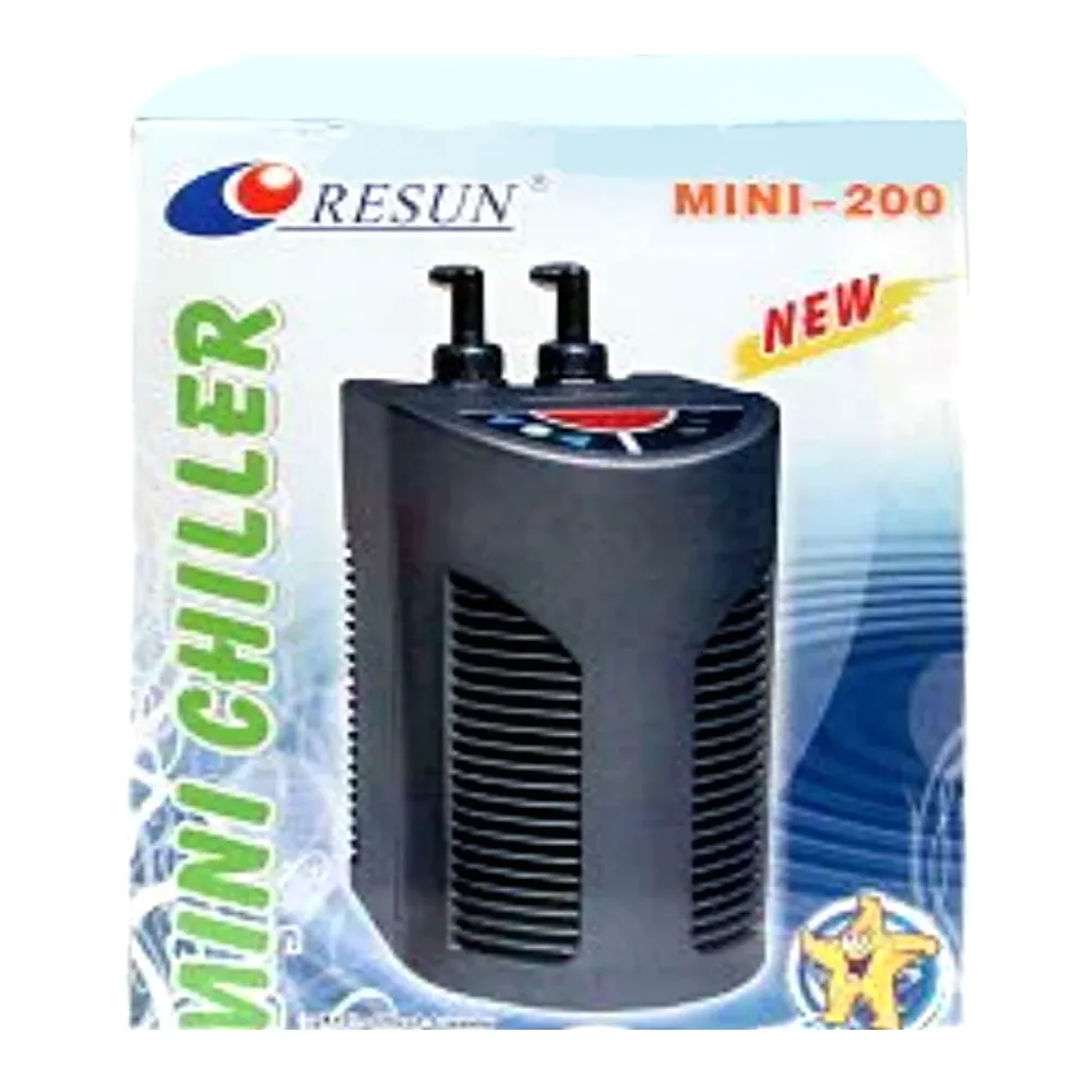 【RESUN 日生】冷卻機  mini 200型 1/13 HP 魚缸降溫/冷水機(淡.海水均適用)