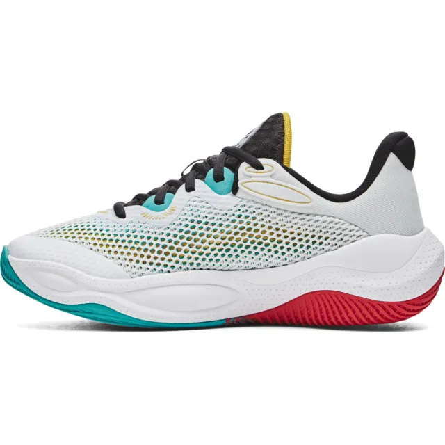 【UNDER ARMOUR】UA 男女同款 CURRY SPLASH 24 AP 籃球鞋 運動鞋_3027262-100(白色)