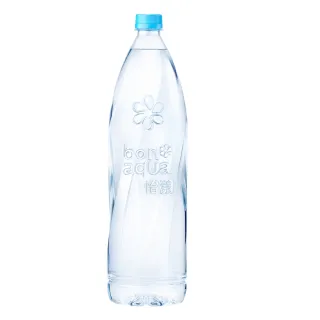 即期品【bonaqua 怡漾】鹼性水寶特瓶rPET1500mlx2箱(共24入)
