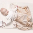 【Gennies 奇妮】舒眠超值寢具二件組-原棉(月亮枕+嬰兒被)