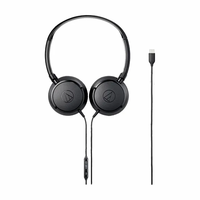 【audio-technica 鐵三角】S120C USB Type-C™耳罩式耳機(3色)