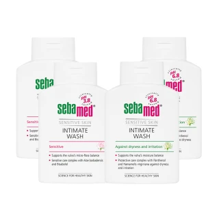 【SEBAMED 施巴】衛生護潔露200mlx4入(總代理)