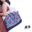 【ENVIROSAX】折疊環保購物袋―嬉皮滾石 孔雀