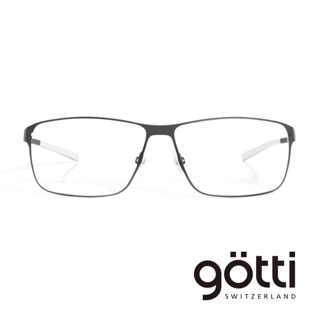 GIGI Studios 時尚潮流粗方框光學眼鏡(黑 - A