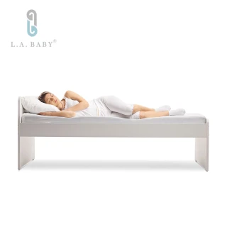 【L.A. Baby】天然乳膠床墊5尺5cm雙人床墊(附有機棉防水布套)