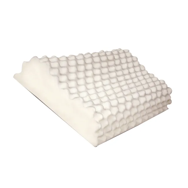 【班尼斯】按摩型天然乳膠枕頭 壹百萬馬來西亞製正品保證•附抗菌布套、手提收納袋(枕頭)