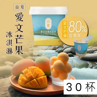 【山夏】愛文芒果冰淇淋x30