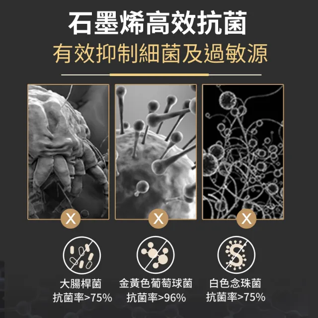 【LooCa】石墨烯空調四季被150x180cm(任選1+1★任選-出清)