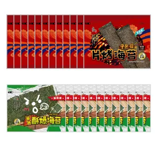 【良澔】片烤酥爆海苔(箱購12入)
