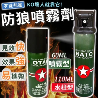 【同闆購物】防狼噴霧劑-110ml-水柱型(歹徒剋星/德國NATO/防狼噴霧劑/辣椒水/防狼噴霧)