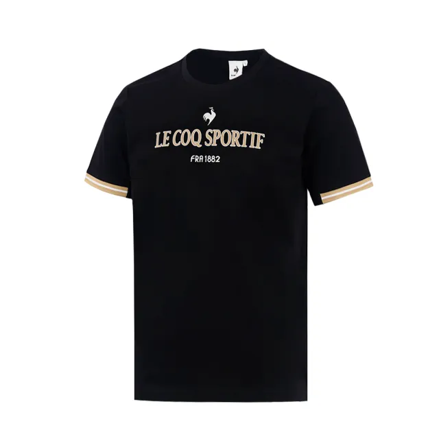 【LE COQ SPORTIF 公雞】休閒潮流短袖T恤 男女款-3色-LWT23201