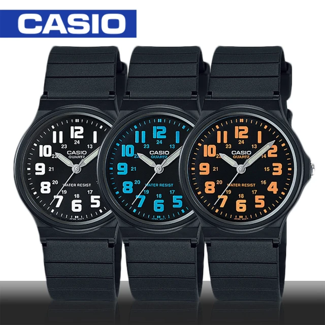 【CASIO 卡西歐】日系-學生指定錶-鏡面3.4公分(MQ-71)