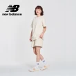 【NEW BALANCE】NB 鬆緊抽繩棉質短褲_女性_杏色_WS41508LIN(美版 版型偏大)