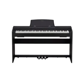 【CASIO 卡西歐】原廠直營數位鋼琴PX-770BK-S100黑色(含琴椅+耳機)