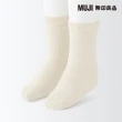 【MUJI 無印良品】兒童棉混直角襪(共8色)