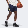 【adidas 愛迪達】ADIDAS SELECT WORLD WIDE 運動短褲(IT4732 男款運動短褲 籃球短褲 藍)