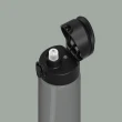 【RHINOSHIELD 犀牛盾】AquaStand磁吸水壺Tritan輕量瓶800ml 附吸管 MagSafe兼容手機支架水壺(Snoopy系列)