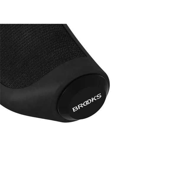 【BROOKS】Ergonomic 橡膠材質手握 黑色(B1BK-27X-BRERGN)