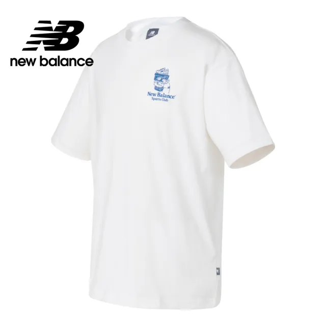 【NEW BALANCE】NB BOY系列 Athletic Club插畫短袖上衣_MT41961WM_男性_白色