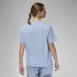 【NIKE 耐吉】短袖 上衣 T恤 運動 休閒 女 AS W J SS GF GFX FLT TEE 藍色 Jordan 喬丹(FQ3241436)